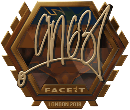 Sticker | ANGE1 (Gold) | London 2018