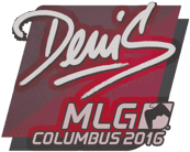 Sticker | denis | MLG Columbus 2016 image