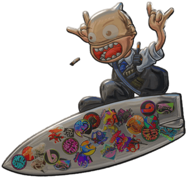 Sticker | Sticker Bomb Surf K (キラ)