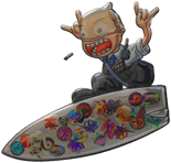 Sticker | Sticker Bomb Surf K