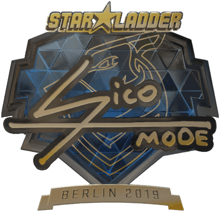 Sticker | Sico (złota) | Berlin 2019