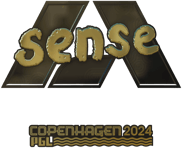 Sticker | sense (Gold) | Copenhagen 2024