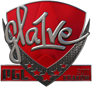 Sticker | gla1ve(은박) | 크라쿠프 2017
