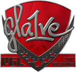 Sticker | gla1ve (Foil) | Krakow 2017