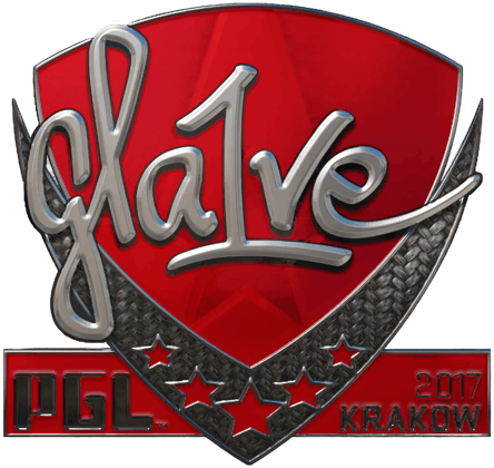 Sticker | gla1ve(은박) | 크라쿠프 2017