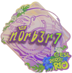 Sticker | n0rb3r7 (Holo) | Rio 2022