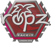 Sticker | ropz | London 2018
