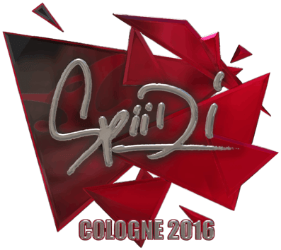 Sticker | Spiidi (reflectante) | Colonia 2016