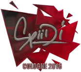 Sticker | Spiidi (Foil) | Cologne 2016