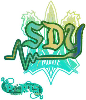 Sticker | sdy(全息)| 2023年巴黎锦标赛