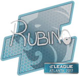 Sticker | RUBINO | Atlanta 2017
