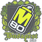 Sticker | M80 | Budapest 2025 image