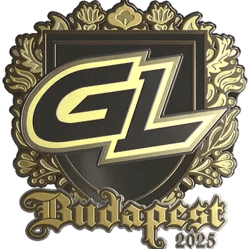 Adesivo | GamerLegion (Oro) | Budapest 2025