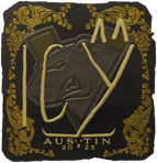 Sticker | ICY (Gold) | Austin 2025