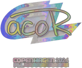 Sticker | acoR (Holo) | Copenhagen 2024 image
