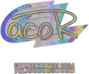Sticker | acoR (Holo) | Copenhagen 2024