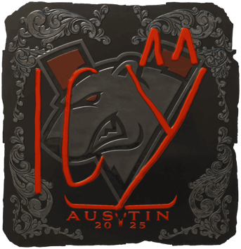 Sticker | ICY（閃亮）| Austin 2025