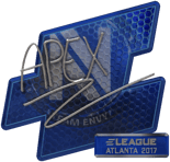 Sticker | apEX (Foil) | Atlanta 2017