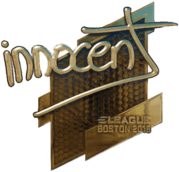 Sticker | innocent（黃金）| Boston 2018