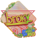 Sticker | broky (Holo) | Rio 2022