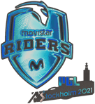 Sticker | Movistar Riders (Holo) | Stockholm 2021
