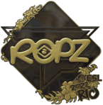 Sticker | ropz (Gold) | Rio 2022