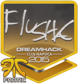 Sticker | flusha | 2015年卢日-纳波卡锦标赛