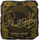 Sticker | regali (Gold) | Austin 2025 Sticker | regali (Gold) | Austin 2025 image