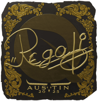 Sticker | regali (Gold) | Austin 2025