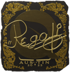 Sticker | regali (Gold) | Austin 2025