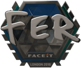 Sticker | fer (Foil) | London 2018 image