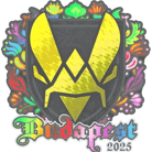 Sticker | Vitality (Holo) | Budapest 2025 Sticker | Vitality (Holo) | Budapest 2025 image