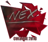 Sticker | nex (Foil) | Cologne 2016