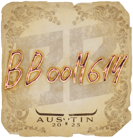 Sticker | Boombl4 | Austin 2025 Sticker | Boombl4 | Austin 2025 image