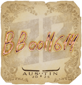Sticker | Boombl4 | Austin 2025