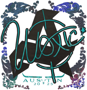 Sticker | woxic (โฮโล) | Austin 2025