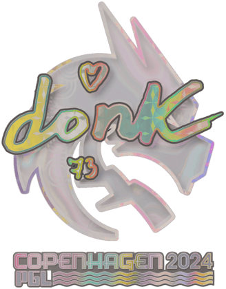 Sticker | donk (Holo) | Kopenhagen 2024