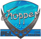 Sticker | chopper | Krakow 2017 image