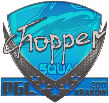 Sticker | chopper | Krakow 2017