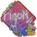 Sticker | rigoN (Glitter) | Rio 2022