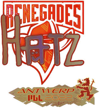 Sticker | hatz (Holo) | Antwerp 2022