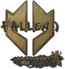 Sticker | FalleN (Gold) | Antwerp 2022 image