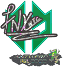 Sticker | fnx (Glitter) | Antwerp 2022 image
