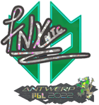 Sticker | fnx (Glitter) | Antwerp 2022