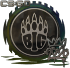 Sticker | BIG (Foil) | 2020 RMR image