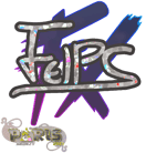 Sticker | felps (Glitter) | Paris 2023 Sticker | felps (Glitter) | Paris 2023 image
