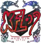 Sticker | xfl0ud (Holo) | Austin 2025