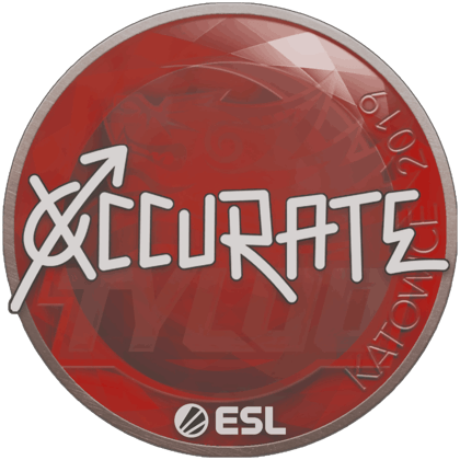 Sticker | xccurate | Katowice 2019