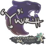 Sticker | yuurih | Antwerp 2022