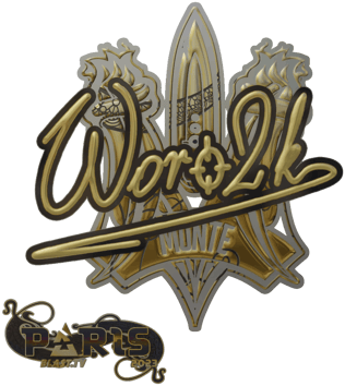 Sticker | Woro2k (Oro) | Parigi 2023
